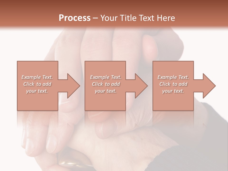 Mature Pensioner Nurse PowerPoint Template
