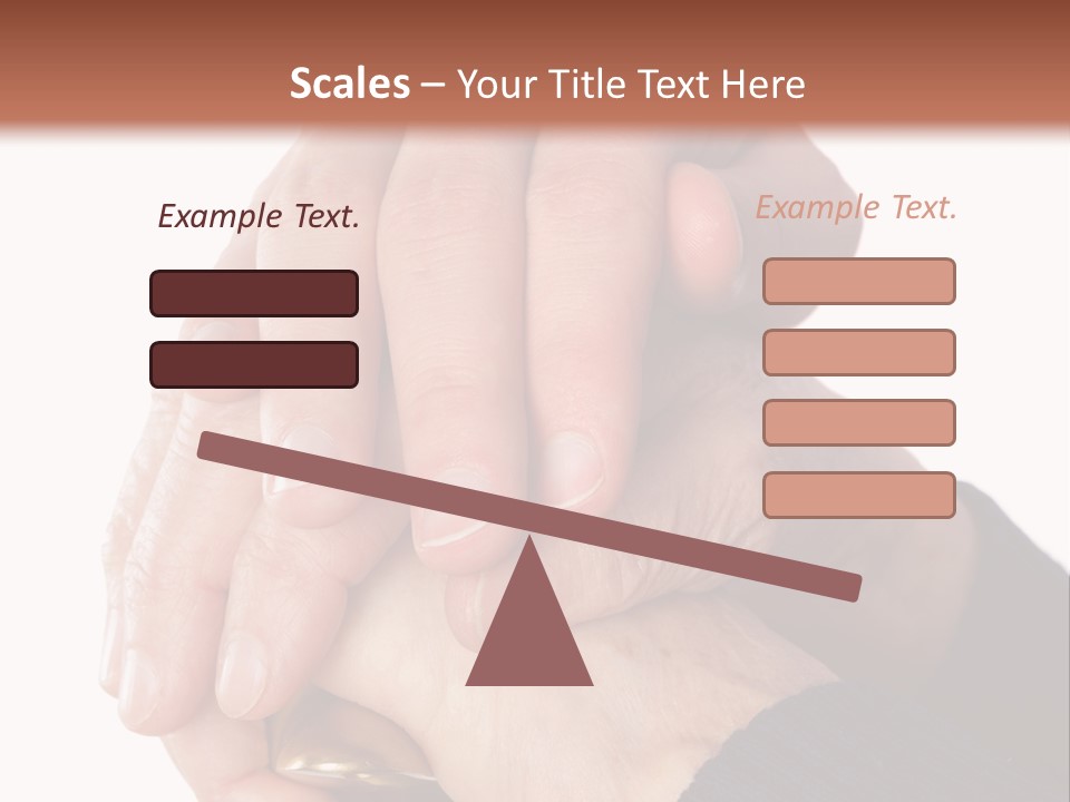 Mature Pensioner Nurse PowerPoint Template
