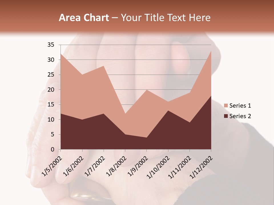 Mature Pensioner Nurse PowerPoint Template