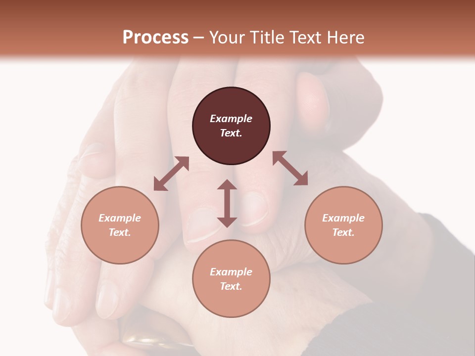 Mature Pensioner Nurse PowerPoint Template