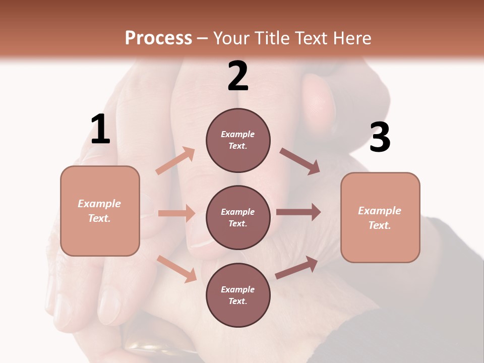 Mature Pensioner Nurse PowerPoint Template
