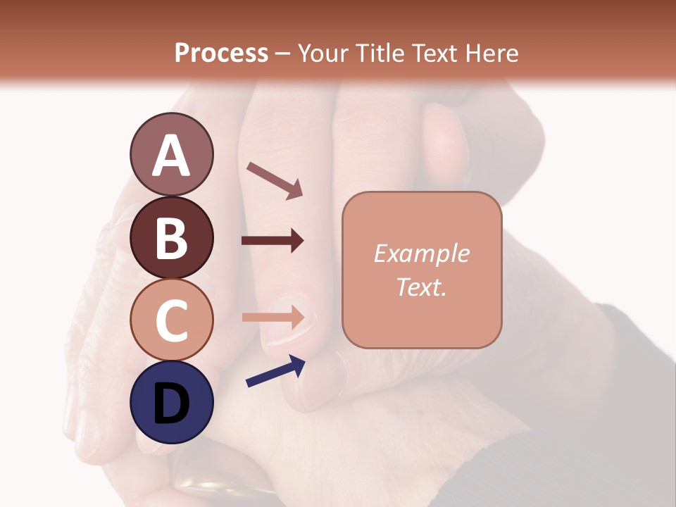 Mature Pensioner Nurse PowerPoint Template