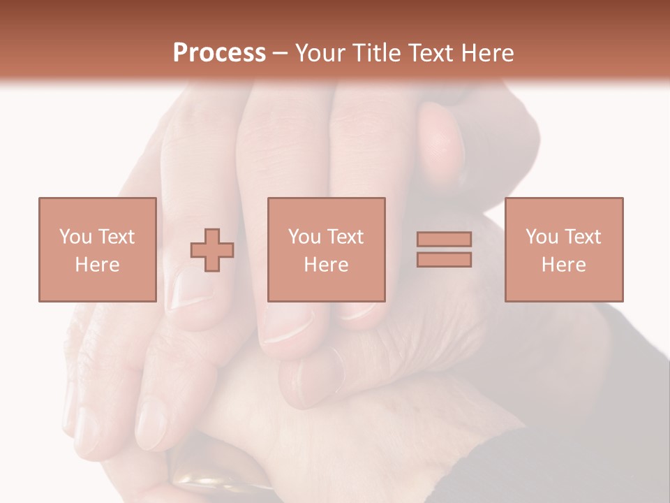 Mature Pensioner Nurse PowerPoint Template