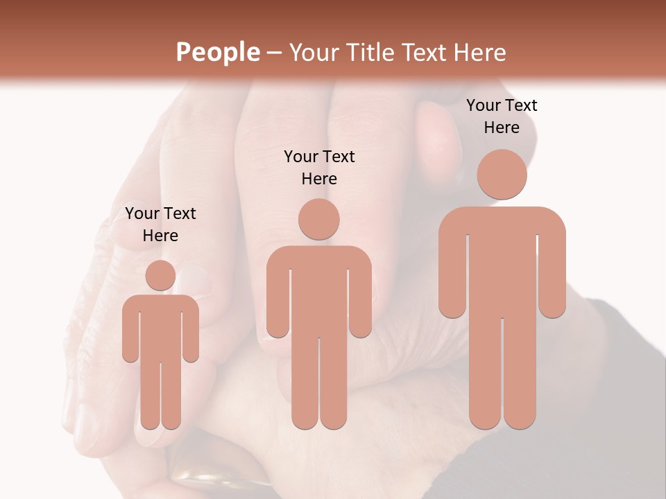 Mature Pensioner Nurse PowerPoint Template