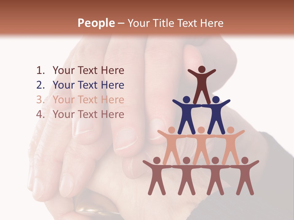 Mature Pensioner Nurse PowerPoint Template