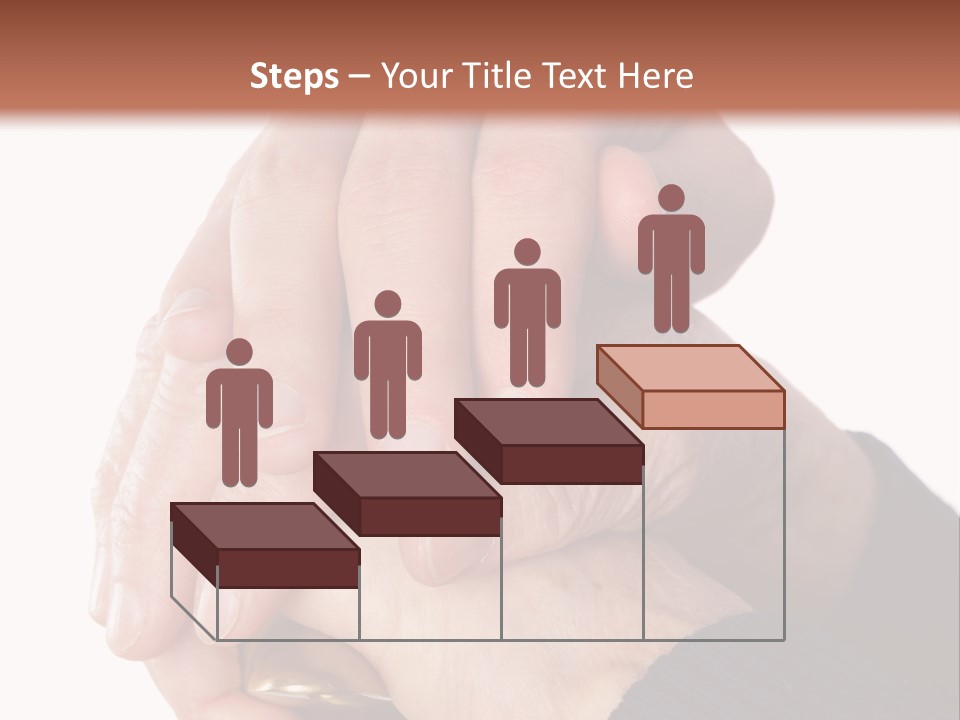 Mature Pensioner Nurse PowerPoint Template