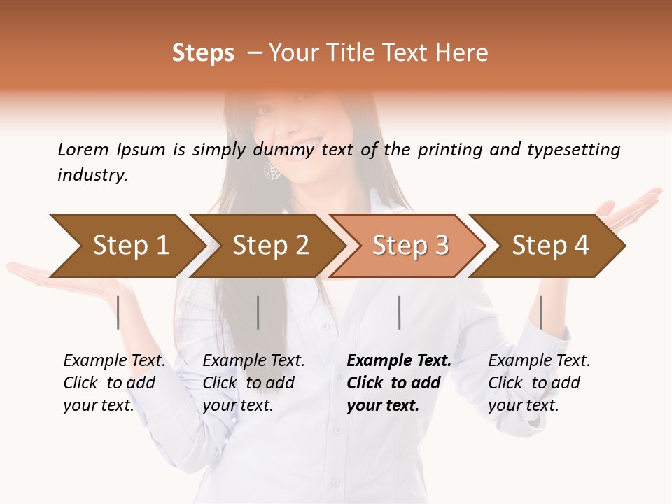 Balance Successful Uncertain PowerPoint Template