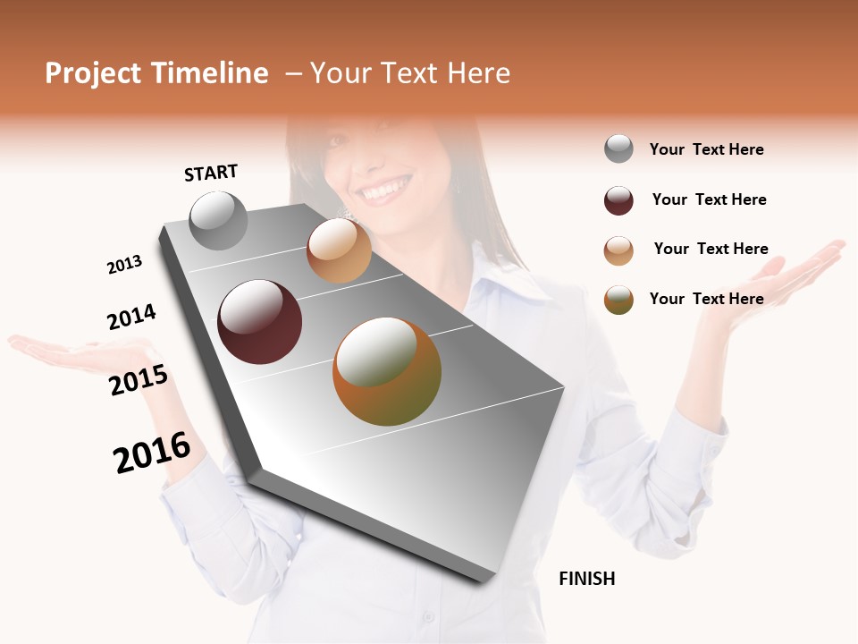 Balance Successful Uncertain PowerPoint Template