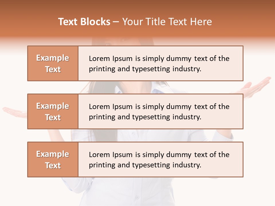 Balance Successful Uncertain PowerPoint Template