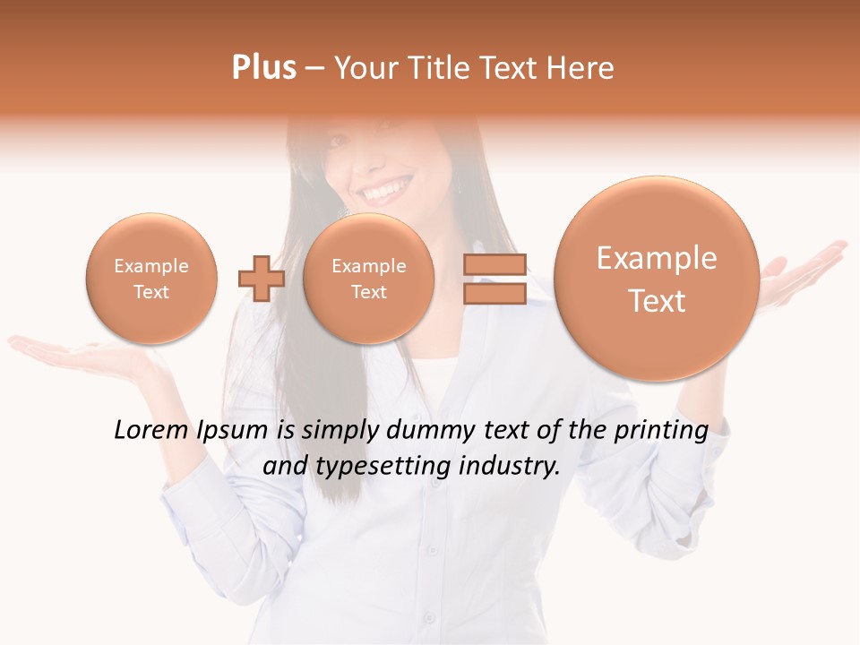 Balance Successful Uncertain PowerPoint Template