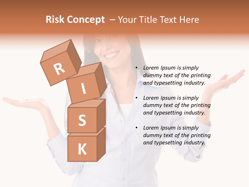 Balance Successful Uncertain PowerPoint Template