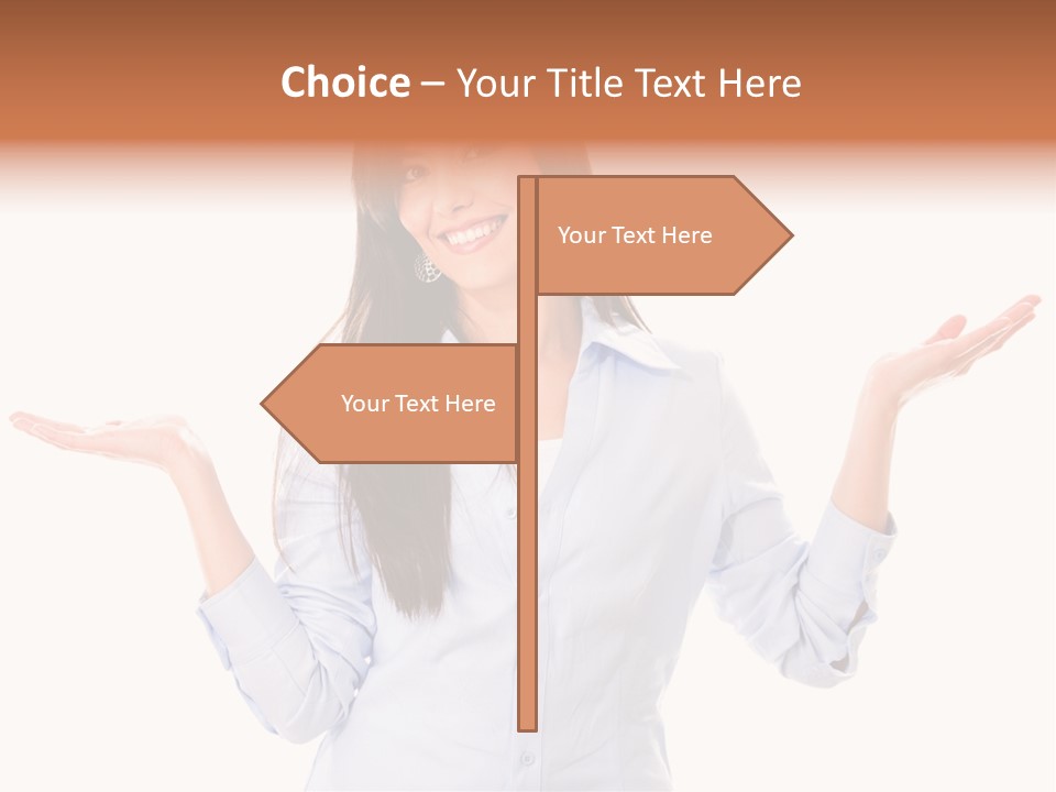 Balance Successful Uncertain PowerPoint Template