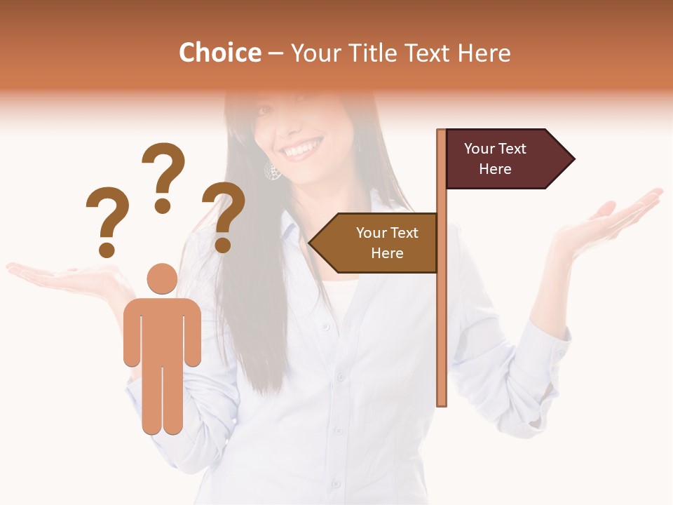 Balance Successful Uncertain PowerPoint Template