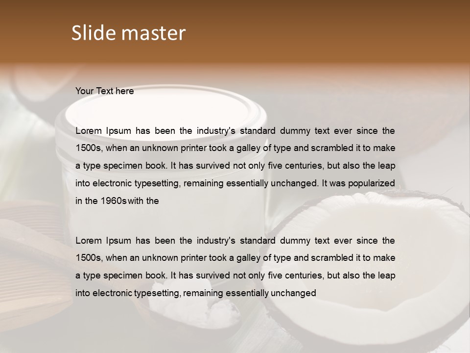 Body Massage Relaxation PowerPoint Template