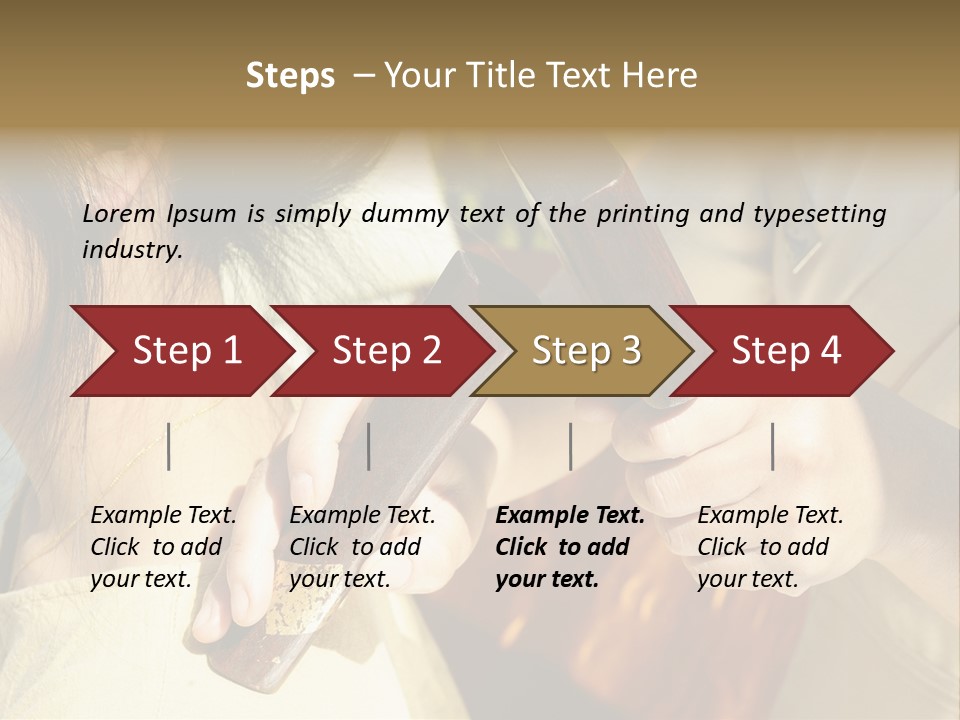 Body Massage Relaxation PowerPoint Template