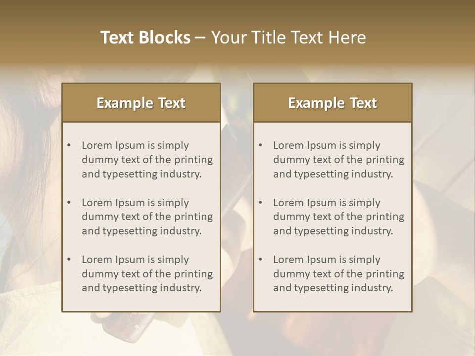 Body Massage Relaxation PowerPoint Template