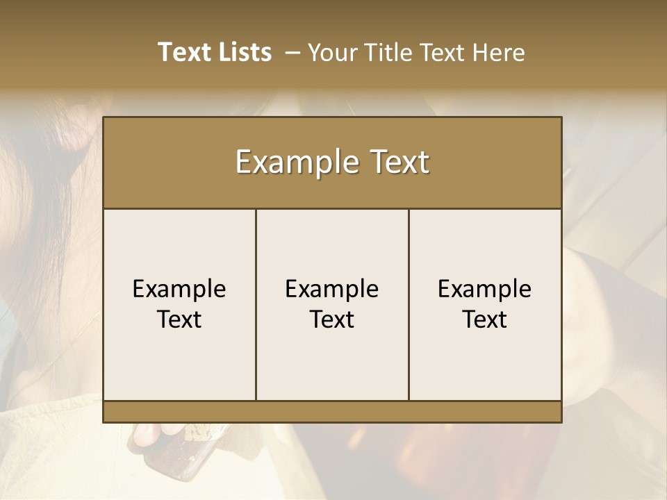 Body Massage Relaxation PowerPoint Template
