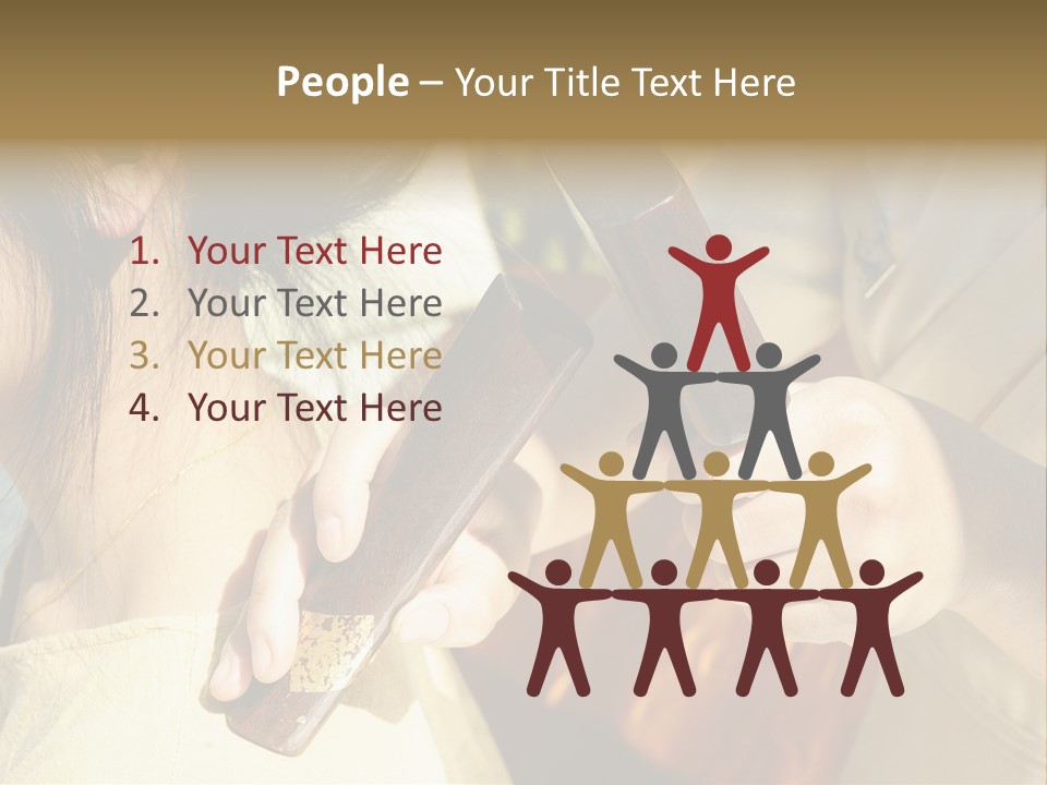 Body Massage Relaxation PowerPoint Template