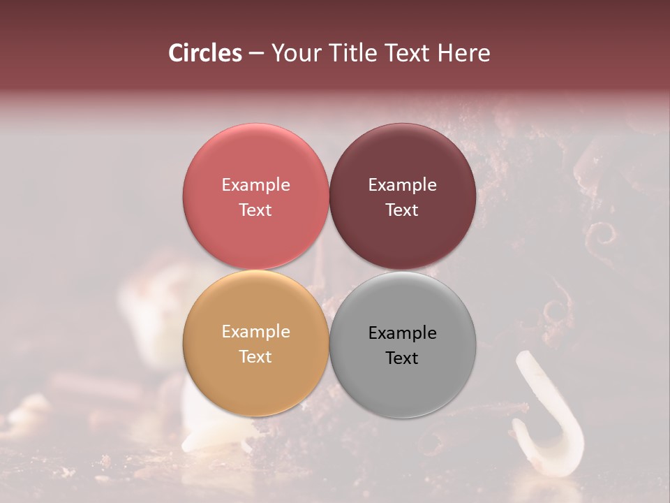 Cake Dessert Decorated PowerPoint Template