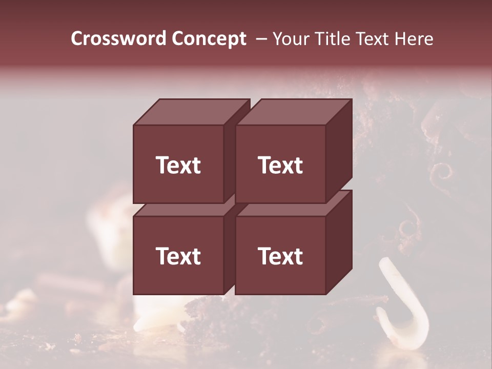 Cake Dessert Decorated PowerPoint Template
