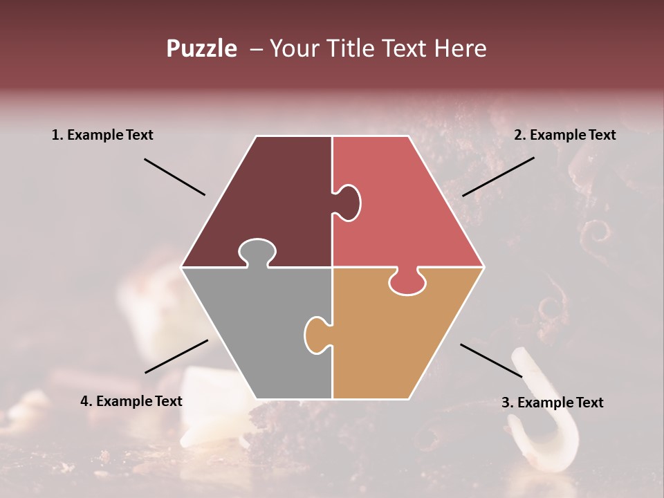 Cake Dessert Decorated PowerPoint Template