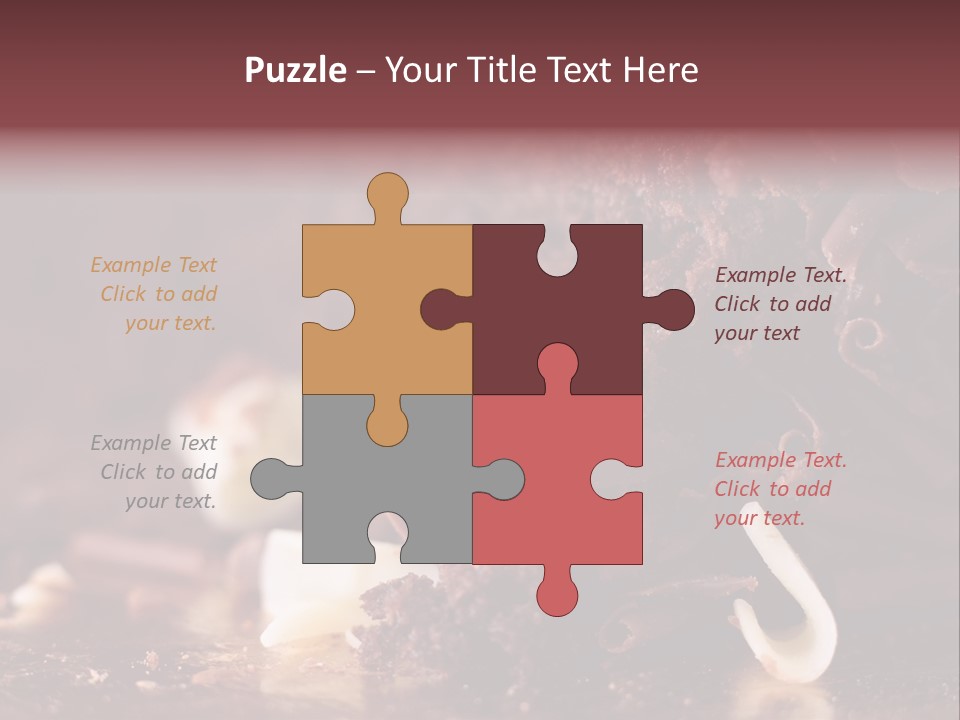 Cake Dessert Decorated PowerPoint Template
