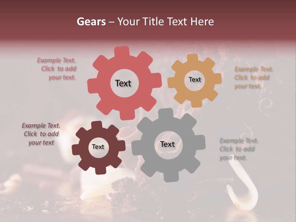 Cake Dessert Decorated PowerPoint Template