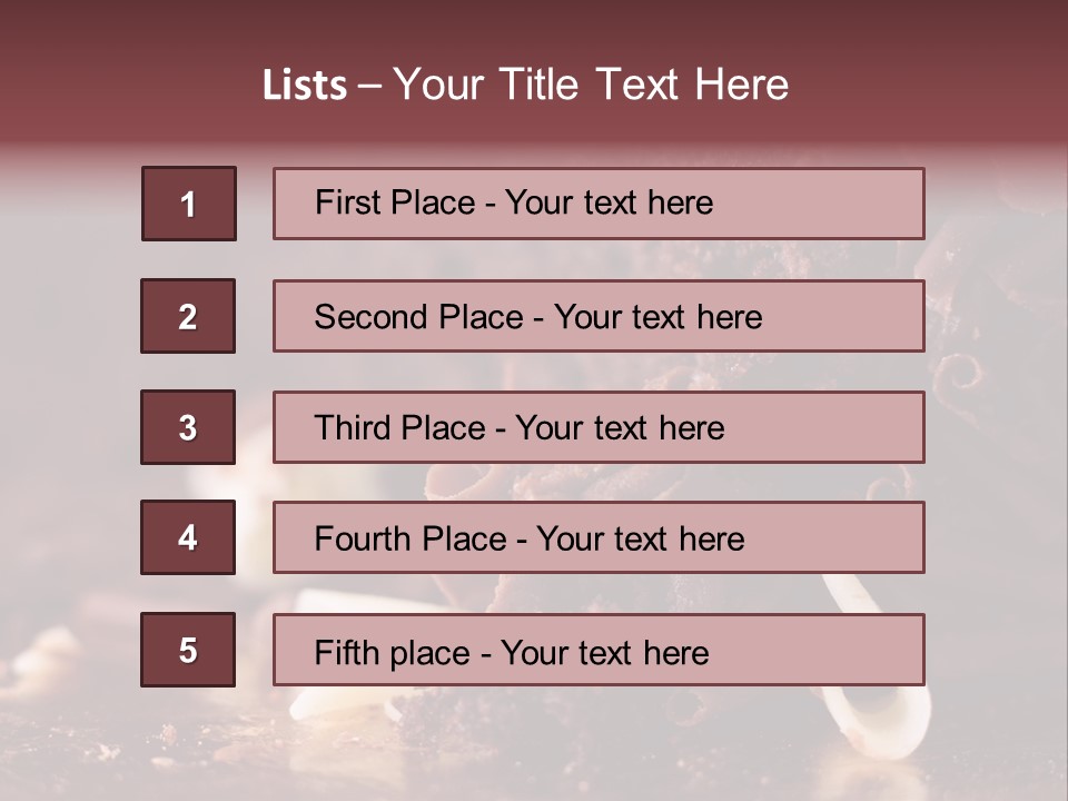 Cake Dessert Decorated PowerPoint Template