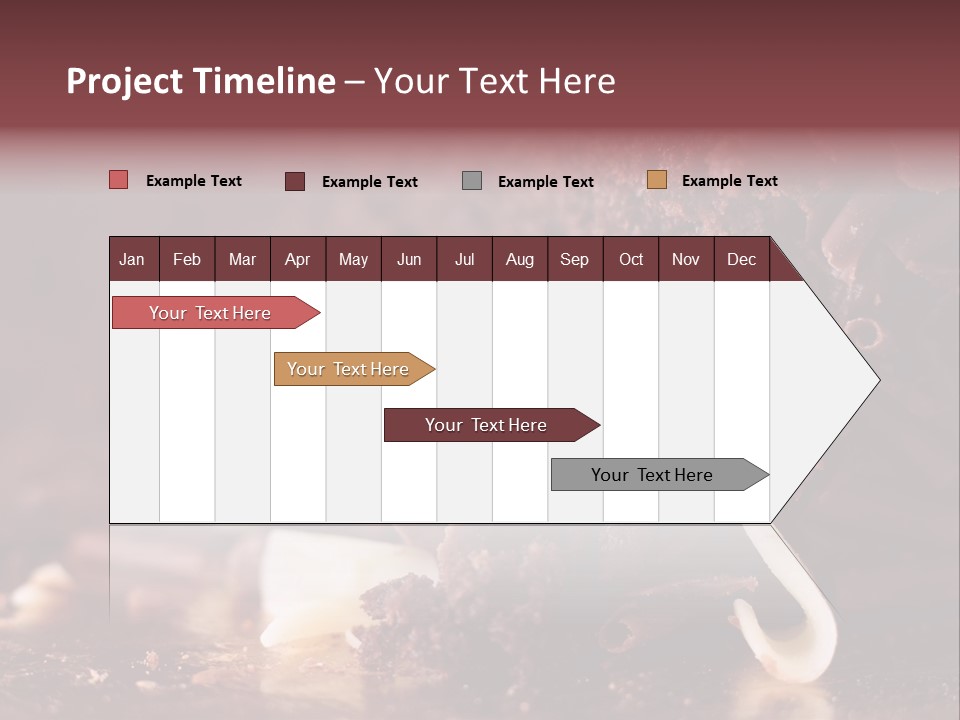 Cake Dessert Decorated PowerPoint Template