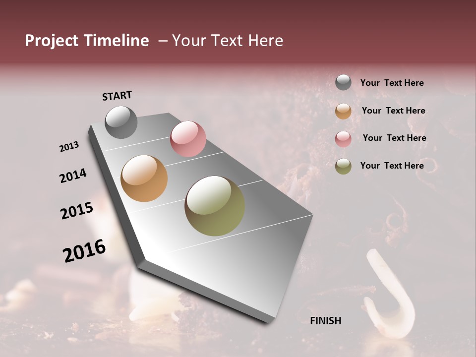 Cake Dessert Decorated PowerPoint Template
