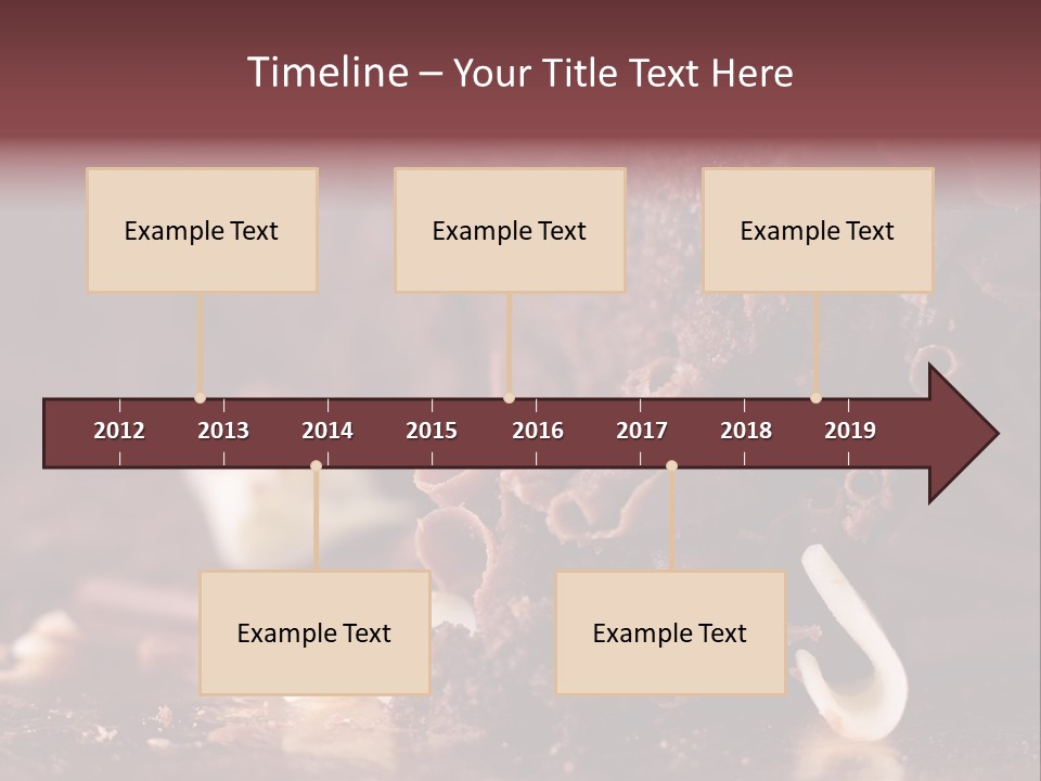 Cake Dessert Decorated PowerPoint Template