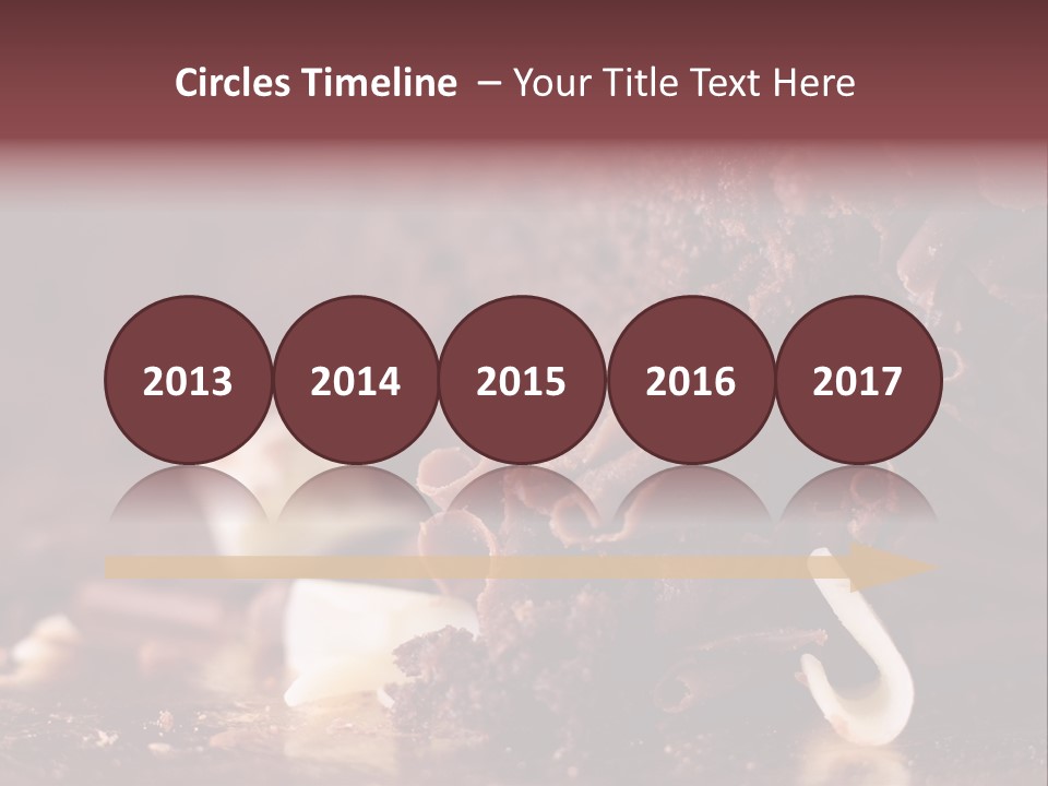 Cake Dessert Decorated PowerPoint Template