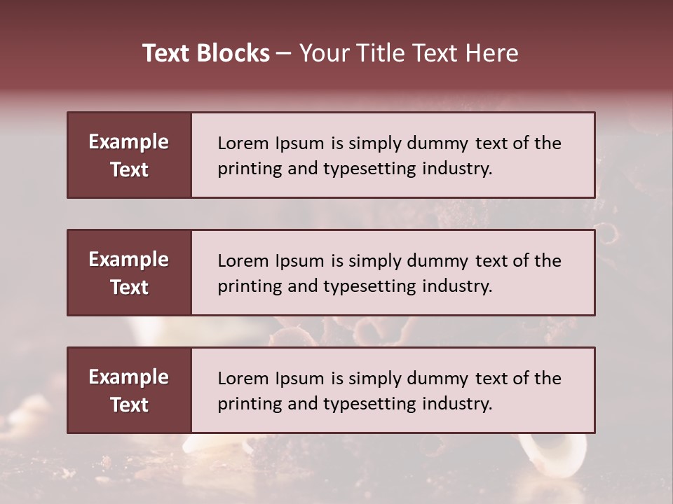 Cake Dessert Decorated PowerPoint Template