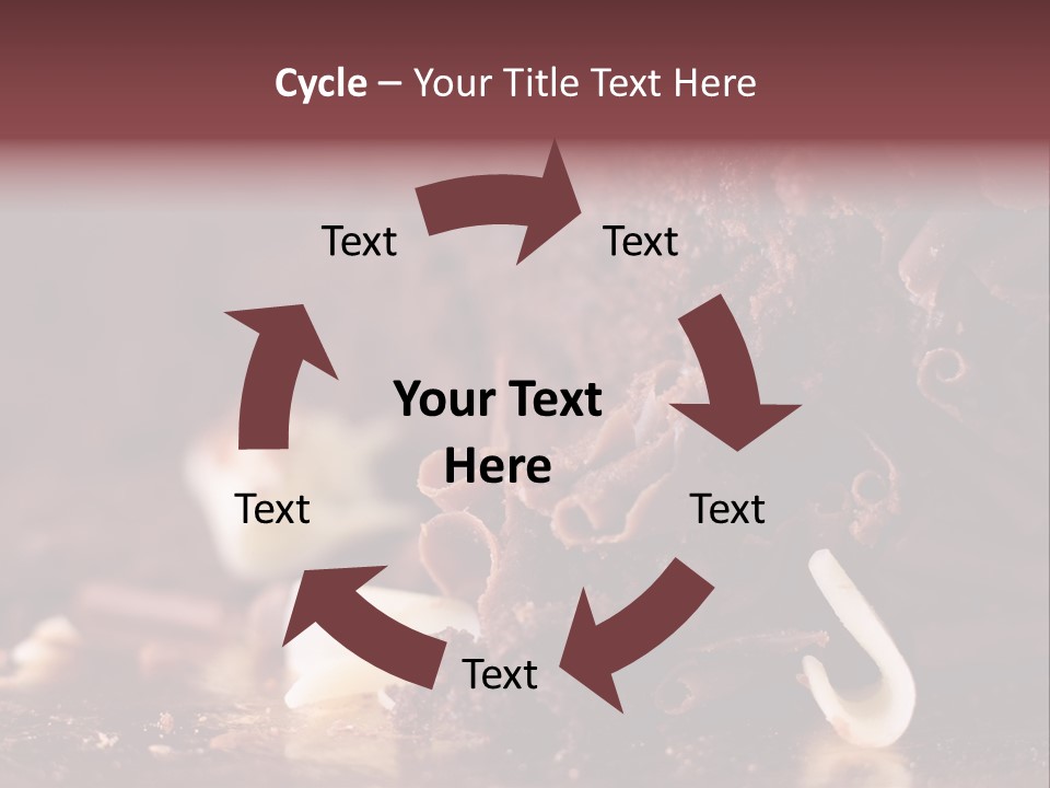 Cake Dessert Decorated PowerPoint Template