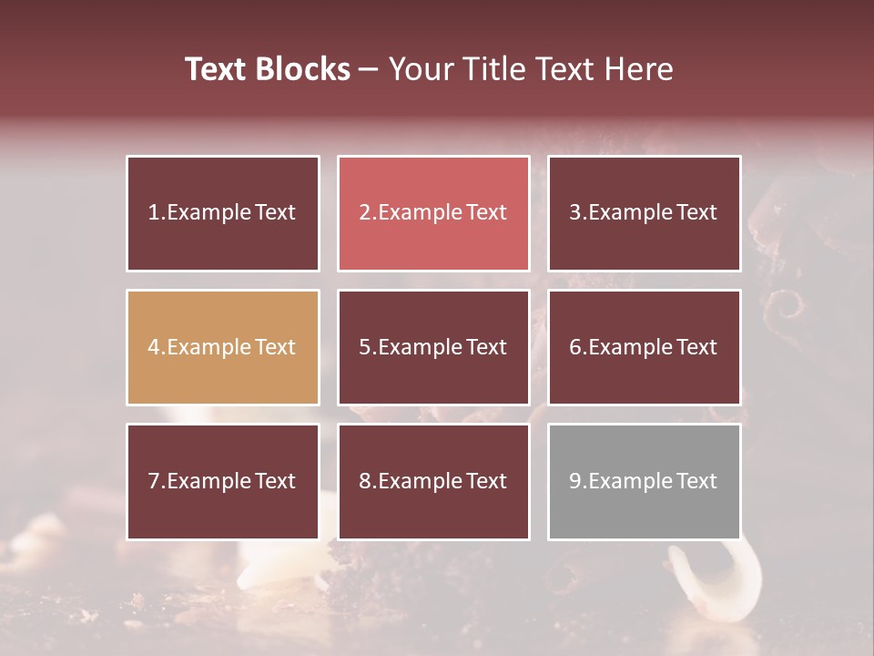 Cake Dessert Decorated PowerPoint Template