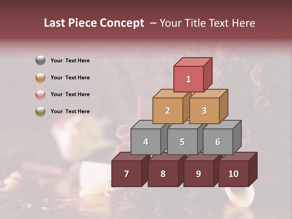 Cake Dessert Decorated PowerPoint Template