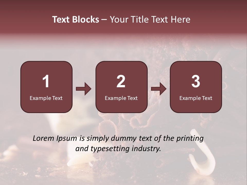 Cake Dessert Decorated PowerPoint Template