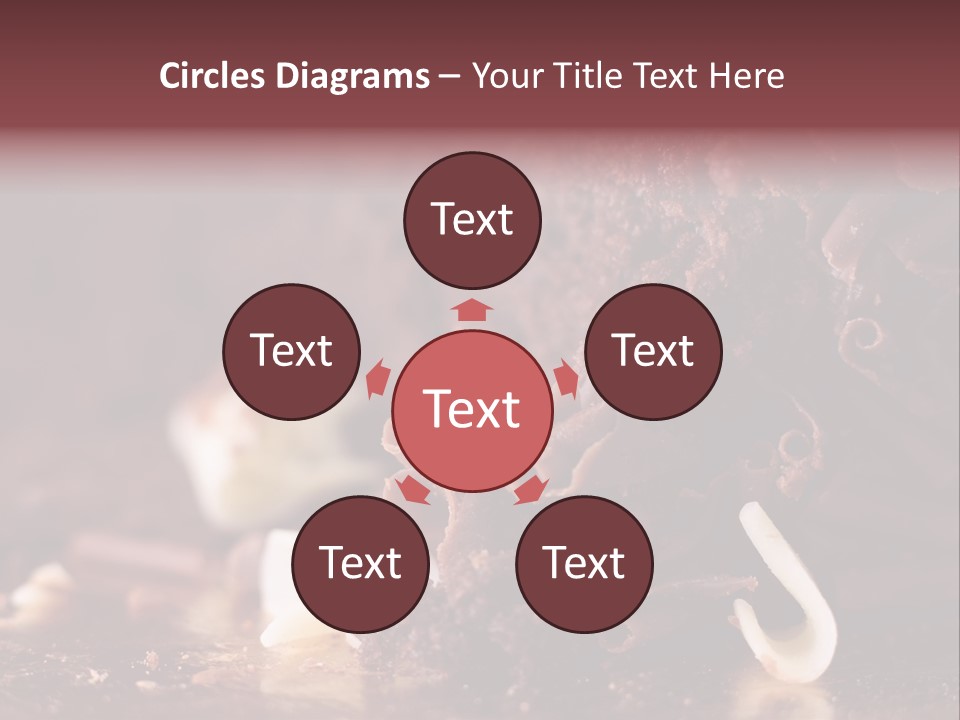 Cake Dessert Decorated PowerPoint Template