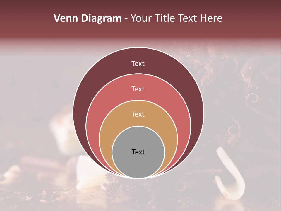 Cake Dessert Decorated PowerPoint Template