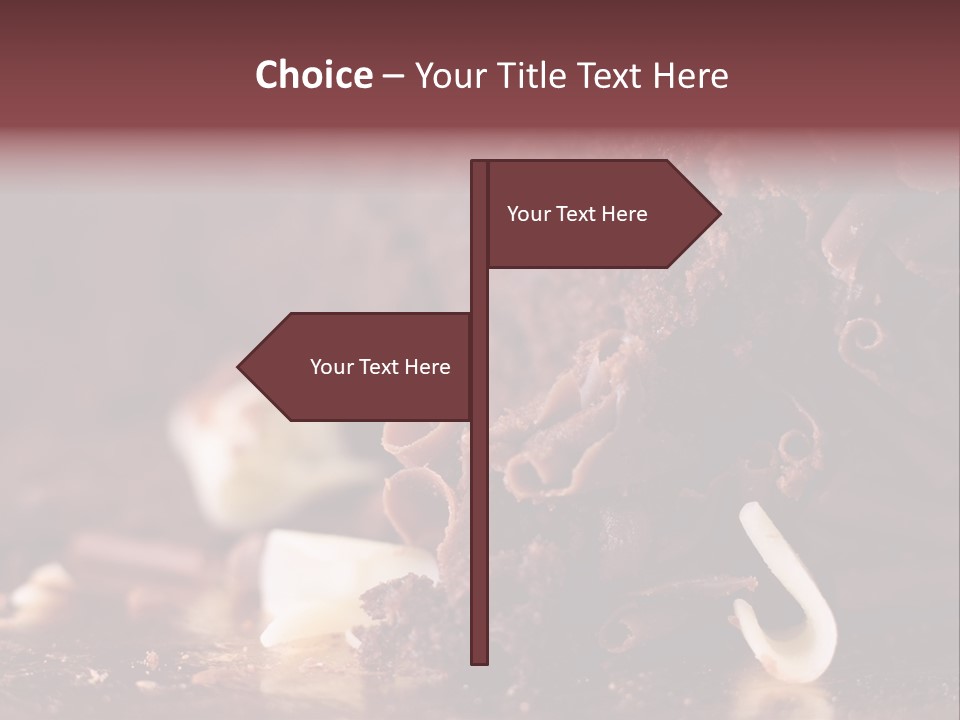 Cake Dessert Decorated PowerPoint Template