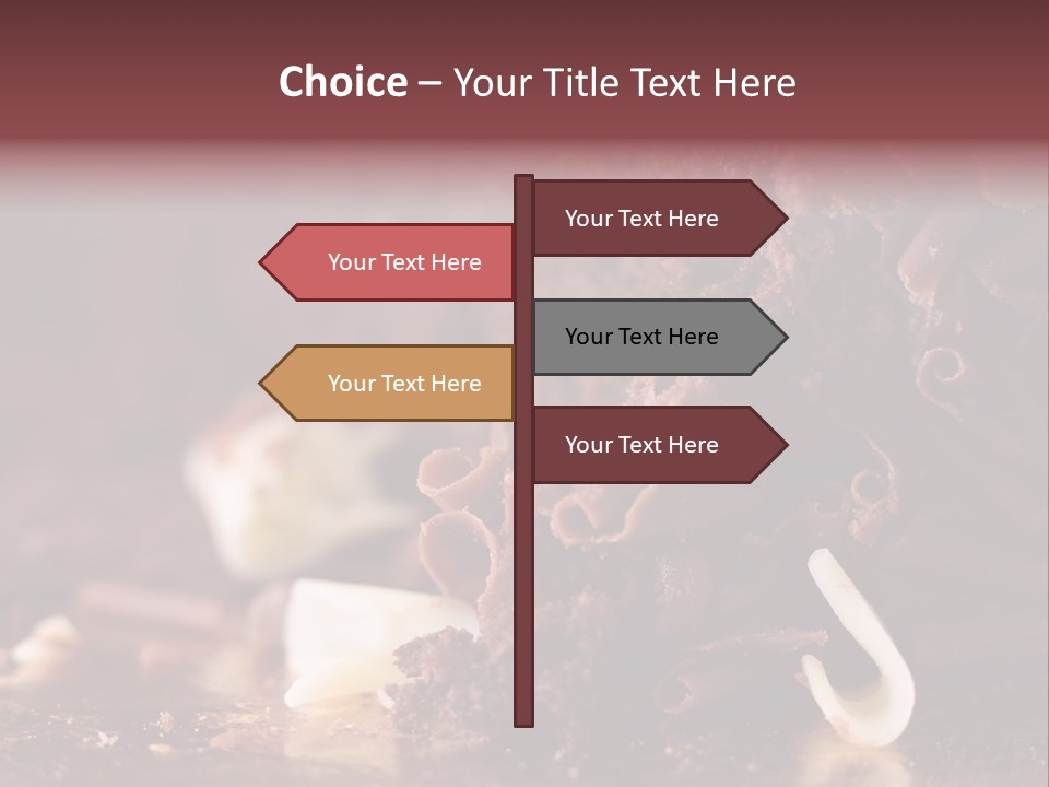 Cake Dessert Decorated PowerPoint Template