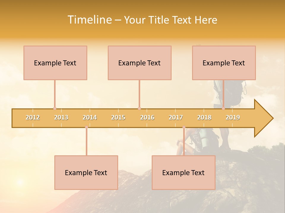Sunset Peak Destination PowerPoint Template
