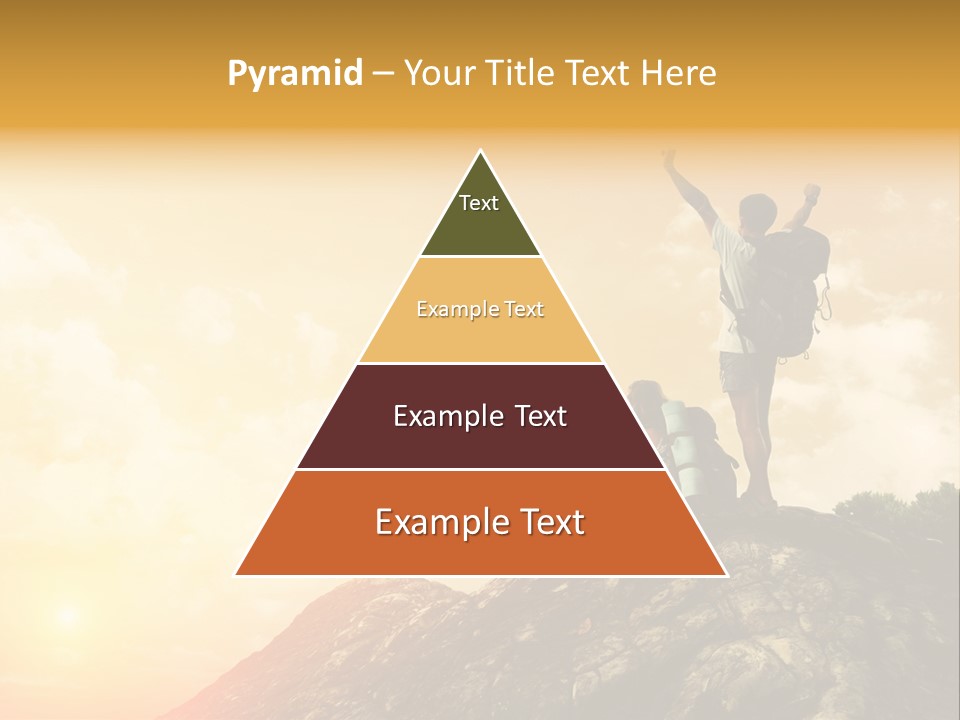 Sunset Peak Destination PowerPoint Template