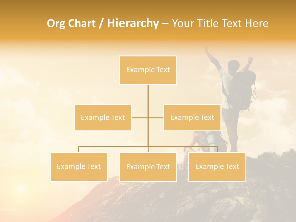 Sunset Peak Destination PowerPoint Template