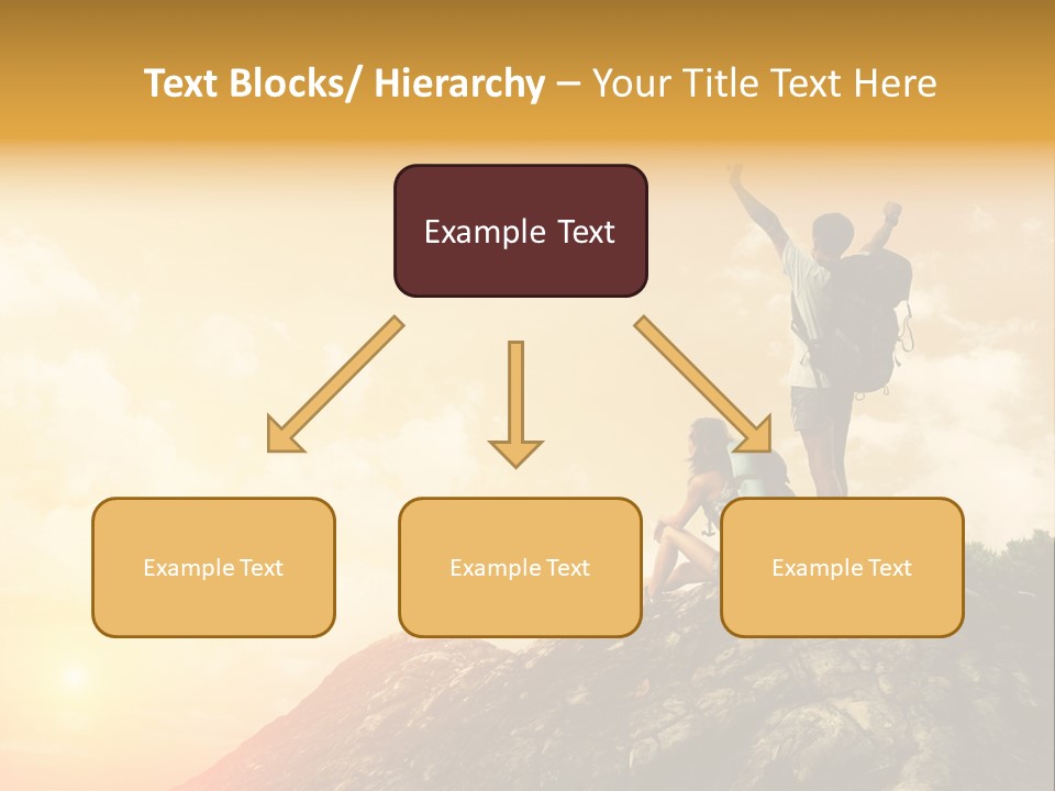 Sunset Peak Destination PowerPoint Template