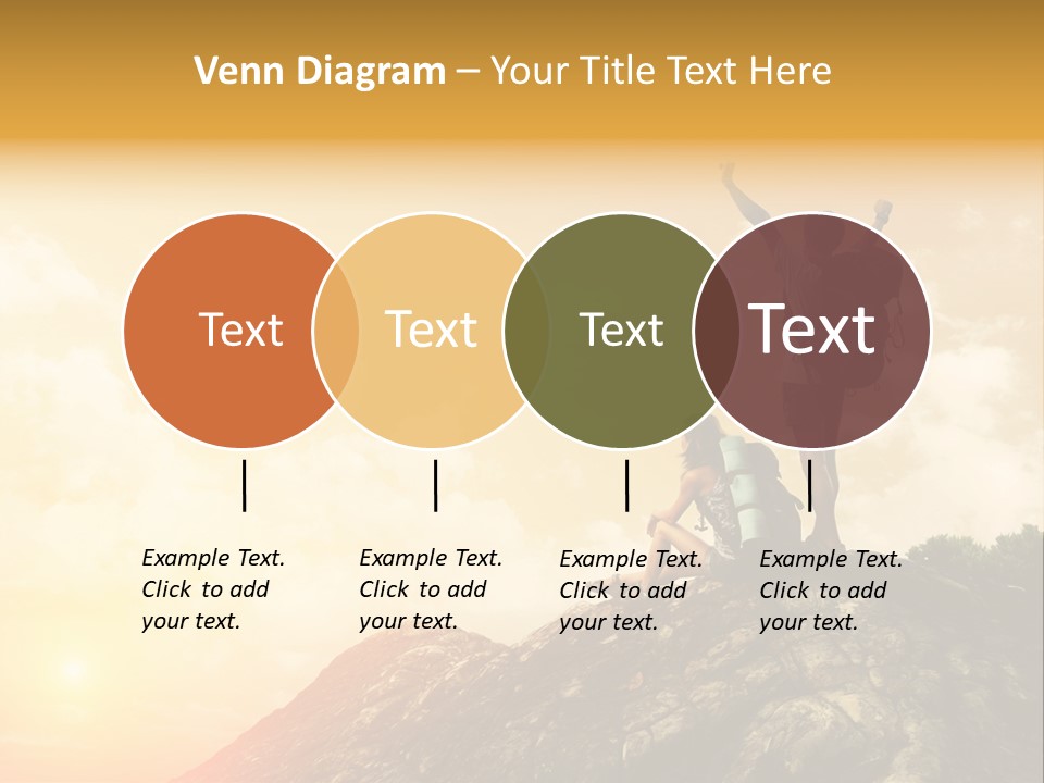 Sunset Peak Destination PowerPoint Template
