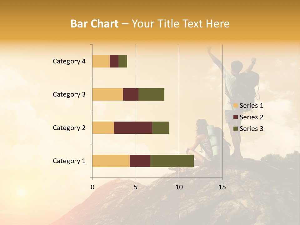 Sunset Peak Destination PowerPoint Template
