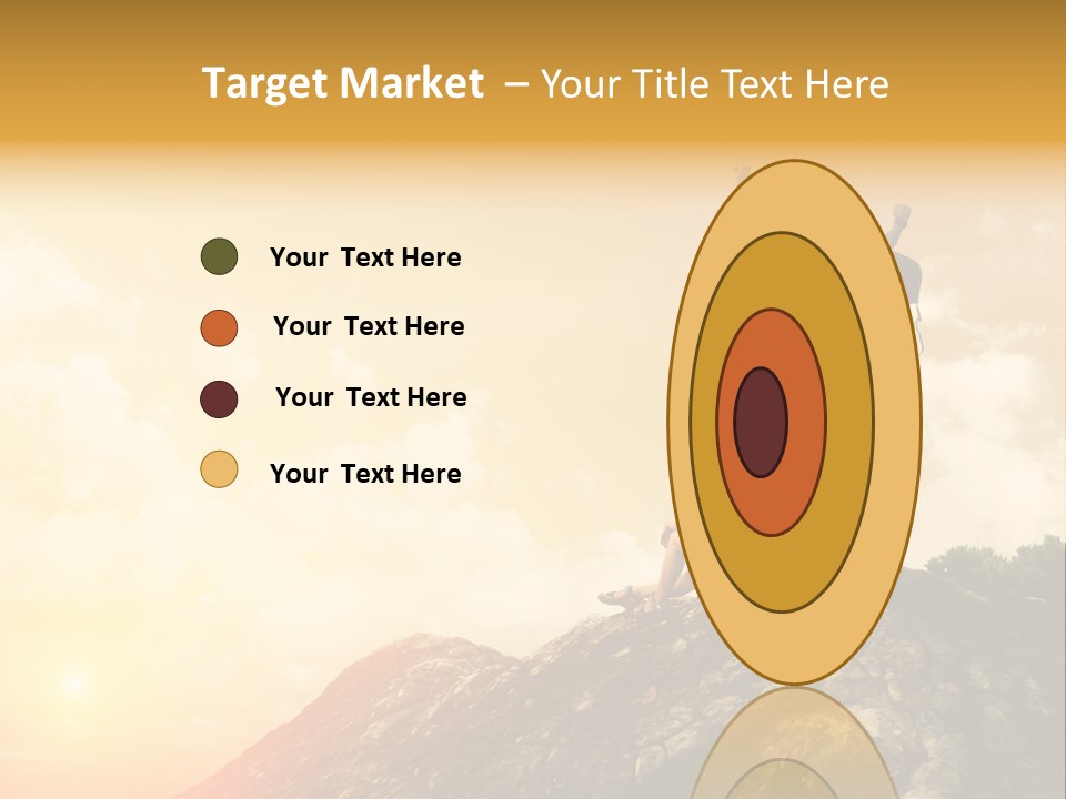 Sunset Peak Destination PowerPoint Template