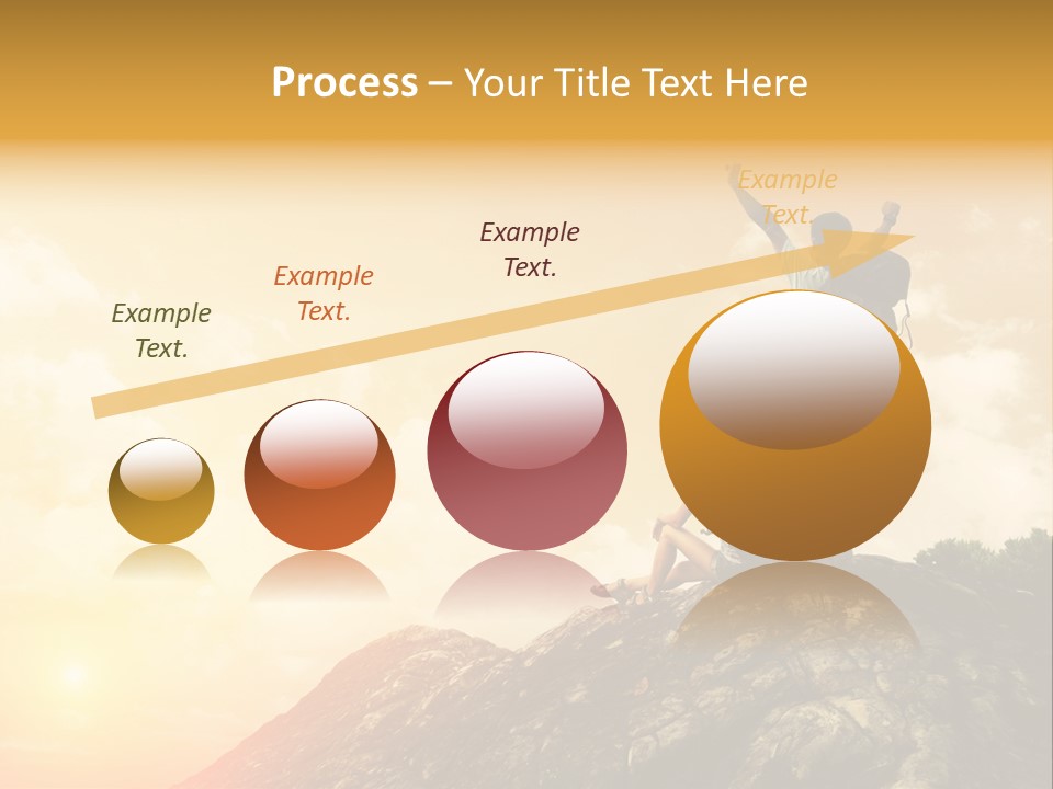 Sunset Peak Destination PowerPoint Template