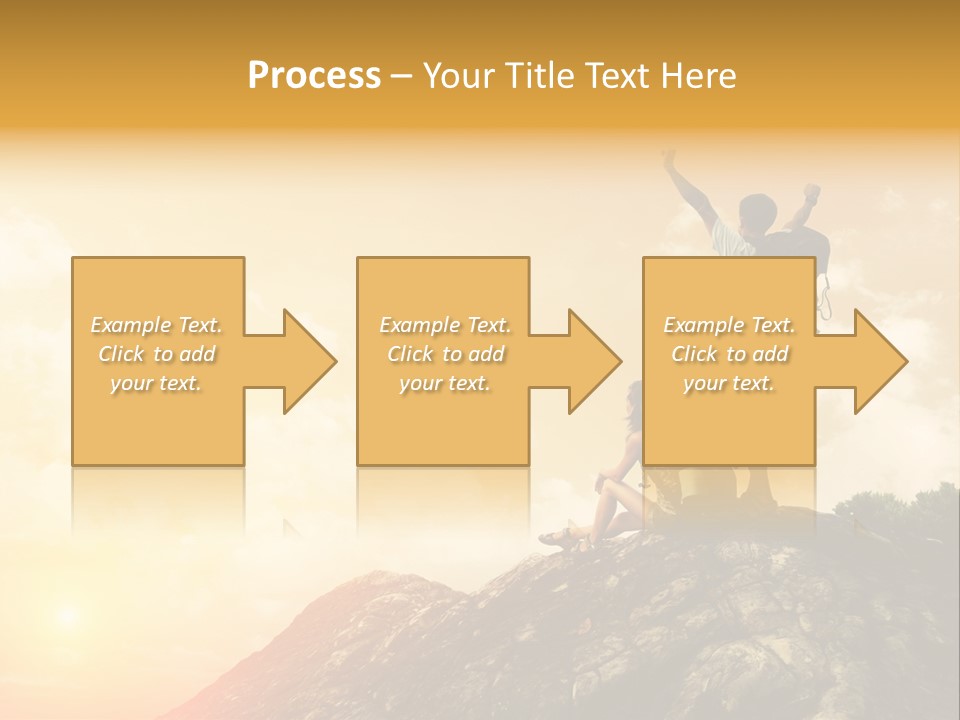 Sunset Peak Destination PowerPoint Template
